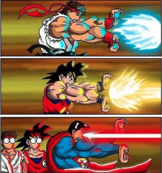 25 Hilarious Goku Vs Superman Memes That Show Whos The Real Hero